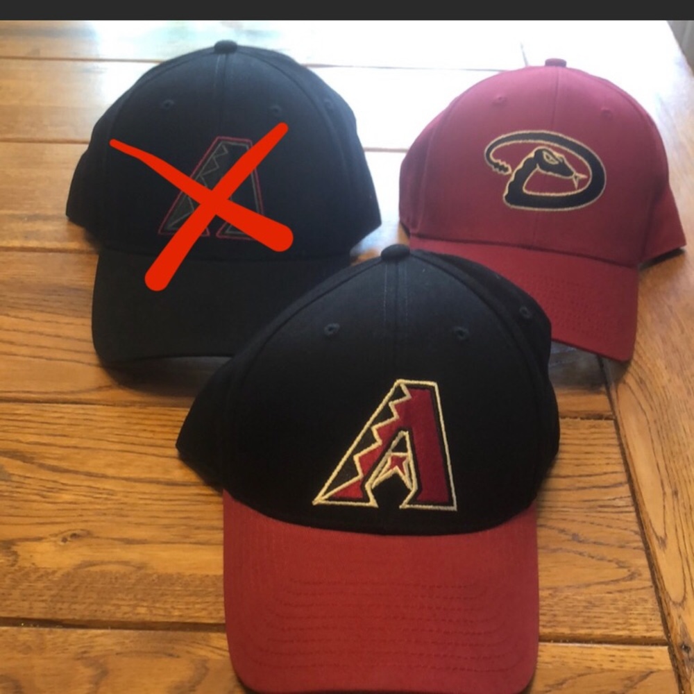 MLB Diamondbacks Major League Baseball D-backs cap